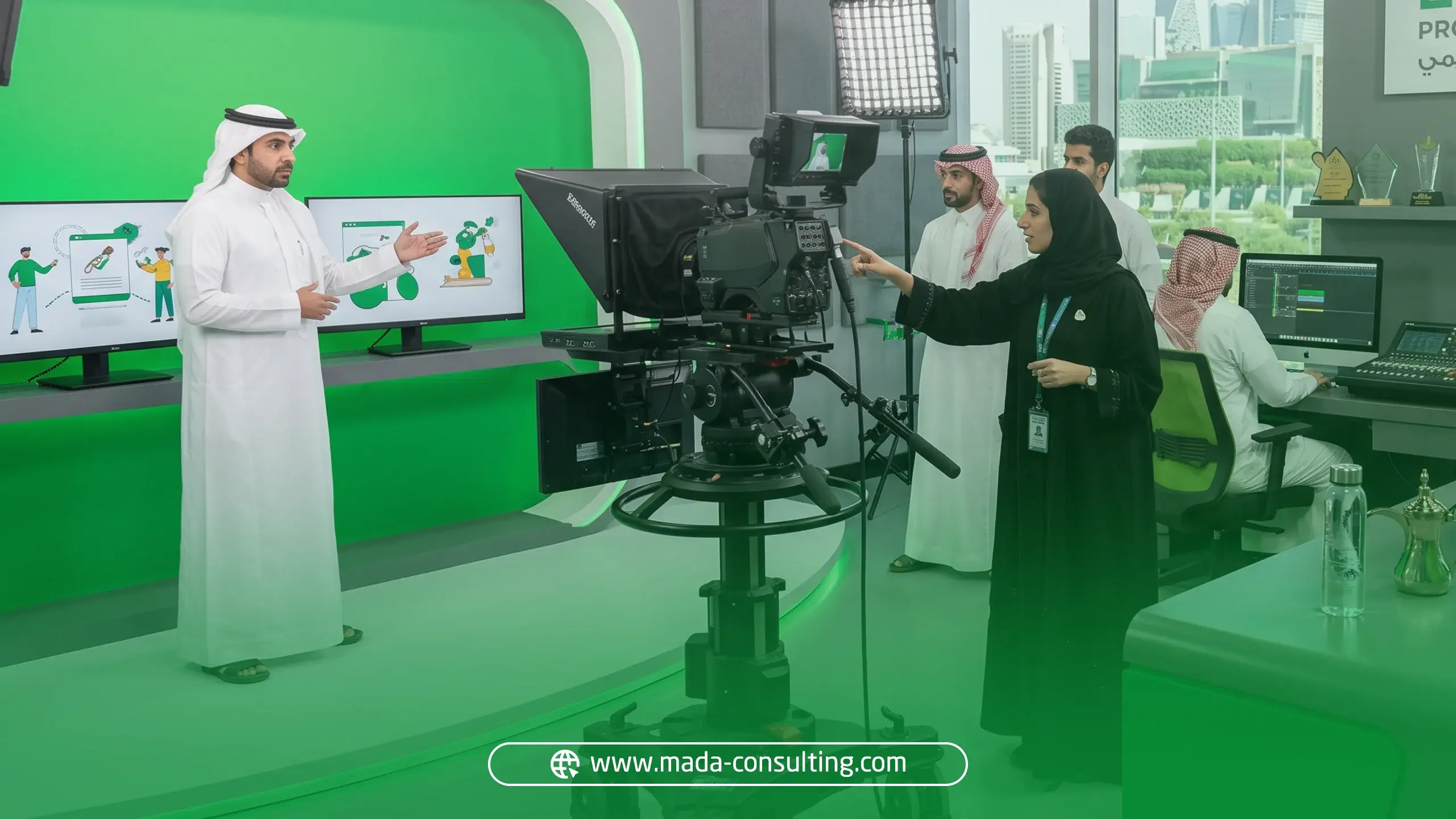 مشروع إنتاج محتوى مرئي تعليمي