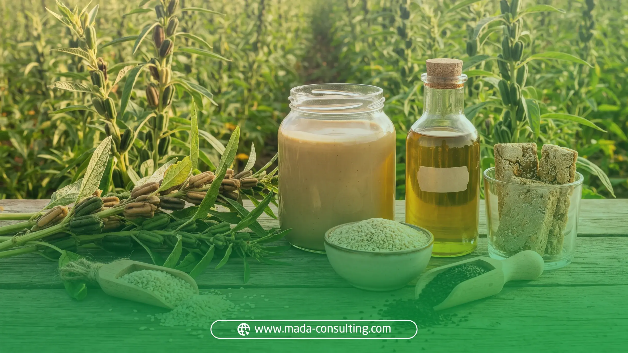 فرص الاستثمار في زراعة وتصنيع السمسم