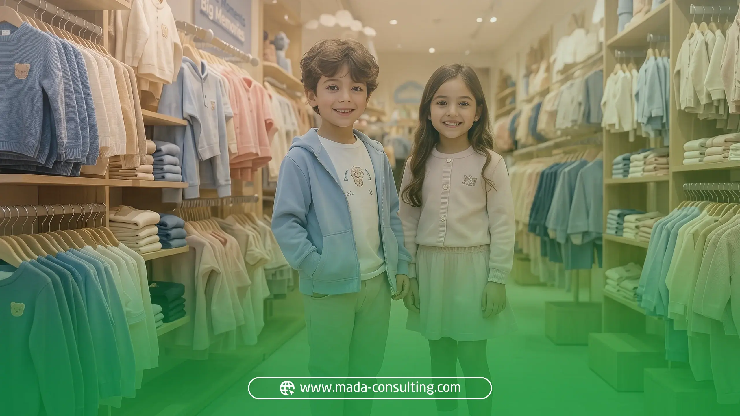 ملابس أطفال متنوعة تناسب مختلف الأعمار